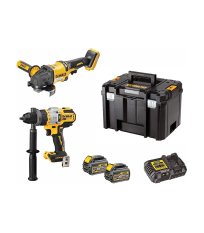 Pack 2 outils 18V/54V DCK2016TNT-QW (DCD999 + DCG418) DEWALT