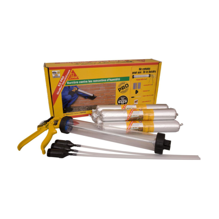 Kit Pro anti-humidité SikaMur InjectoCream-100 SIKA
