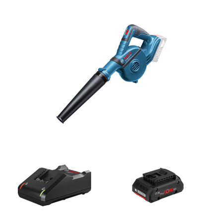 Souffleur GBL 18V-120 + 1 batterie Procore 18V 4 Ah + 1 chargeur GAL 18V-40 BOSCH