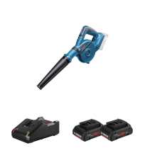 Souffleur GBL 18V-120 + 2 batteries Procore 18V 4 Ah + 1 chargeur GAL 18V-40 BOSCH