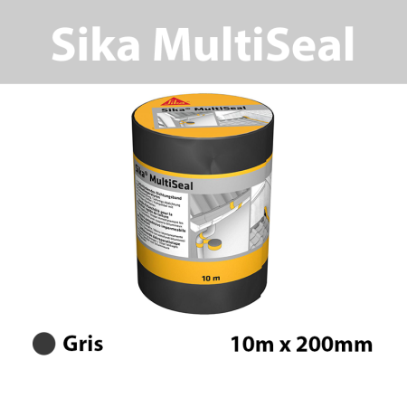 Bande d'étanchéité Sika MultiSeal Gris 10m x 200 mm SIKA