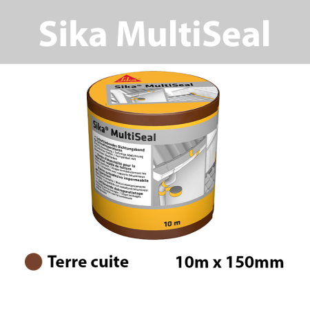 Bande d'étanchéité Sika MultiSeal Terre cuite 10m x 150 mm SIKA