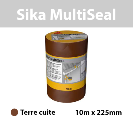 Bande d'étanchéité Sika MultiSeal Terre cuite 10m x 225 mm SIKA