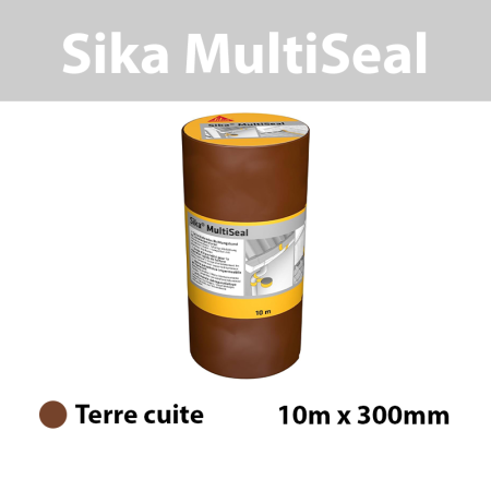 Bande d'étanchéité Sika MultiSeal Terre cuite 10m x 300 mm SIKA