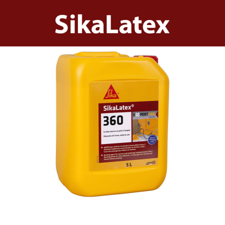 Résine d'accrochage SikaLatex-360 Blanc 5L SIKA