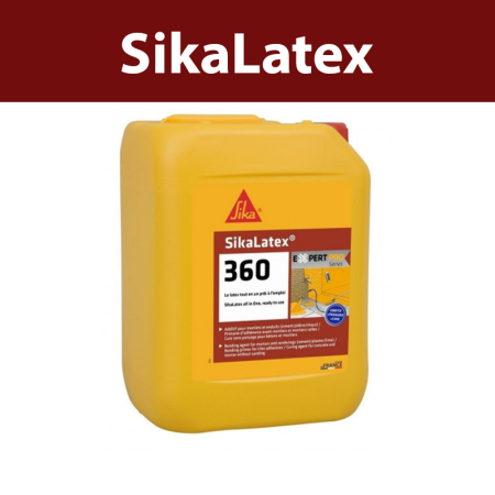 Résine d'accrochage SikaLatex-360 Blanc 20L SIKA