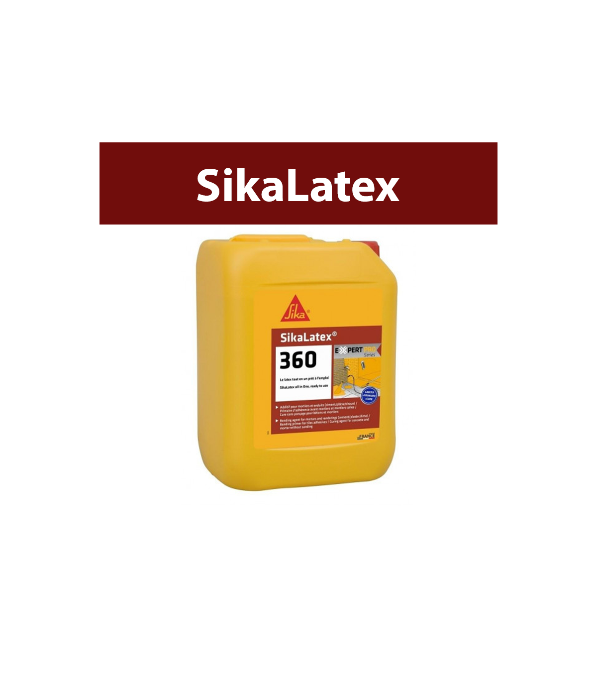 Résine d'accrochage SikaLatex-360 Blanc 20L SIKA