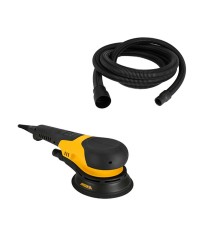 Ponceuse rotative Ø150mm DEROS RS 600 en coffret + 1 tuyau d'extraction MIRKA