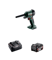 Soufflette 18V BP 18 LTX BL + 1 batterie 18V 5,2 Ah + Chargeur rapide ASC 145 METABO