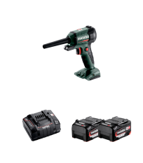 Soufflette 18V BP 18 LTX BL + 2 batteries 18V 5,2 Ah + Chargeur rapide ASC 145 METABO