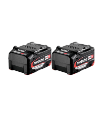 Pack de 2 batteries Li-Power 18V 4 Ah METABO