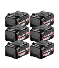 Pack de 6 batteries Li-Power 18V 4 Ah METABO