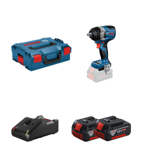 Boulonneuse / Visseuse à chocs GDS 18V-750 C + 2 batteries GBA 18V 4 Ah + Chargeur GAL 18V-40 BOSCH