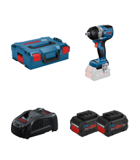 Boulonneuse / Visseuse à chocs GDS 18V-750 C + 2 batteries ProCore 18V 8 Ah + Chargeur GAL 1880 CV BOSCH