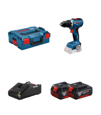 Perceuse-visseuse GSR 18V-65 + 2 batteries GBA 18V 4 Ah + Chargeur GAL 18V-40 BOSCH