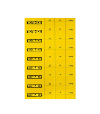 Etiquettes pour outils PL-01 TORMEK