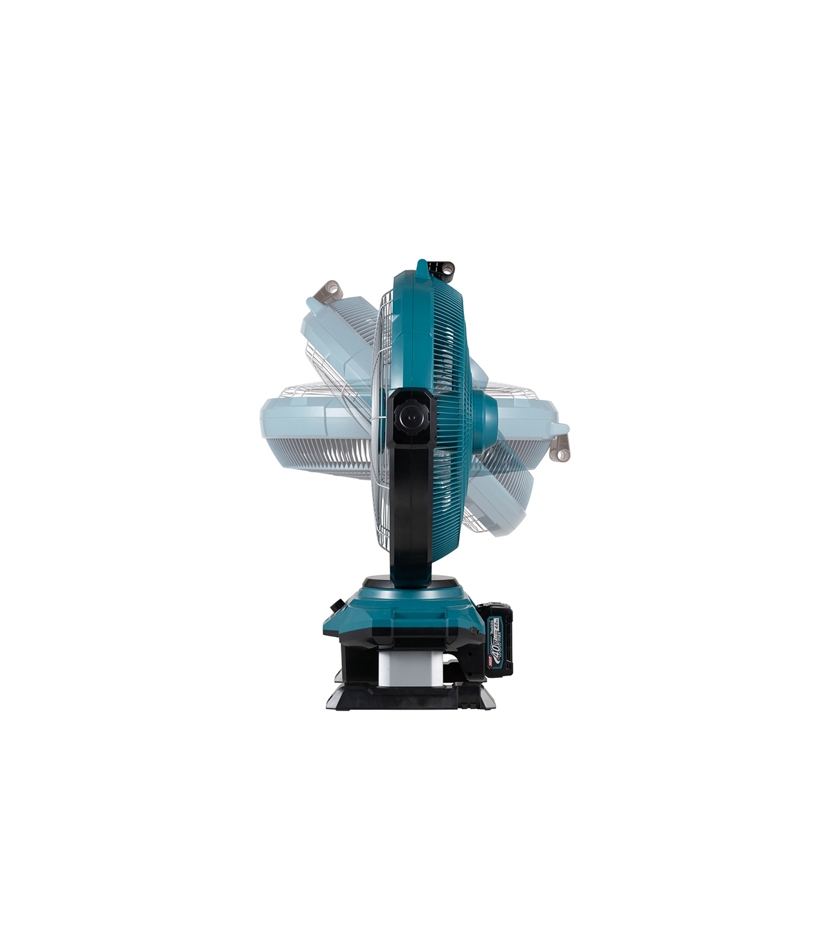 Ventilateur de chantier 18 / 40V LXT-XGT CF003GZ + 1 batterie BL1850B 18V 5 Ah + chargeur rapide DC18RC MAKITA