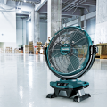 Ventilateur de chantier 18 / 40V LXT-XGT CF003GZ + 1 batterie BL1850B 18V 5 Ah + chargeur rapide DC18RC MAKITA