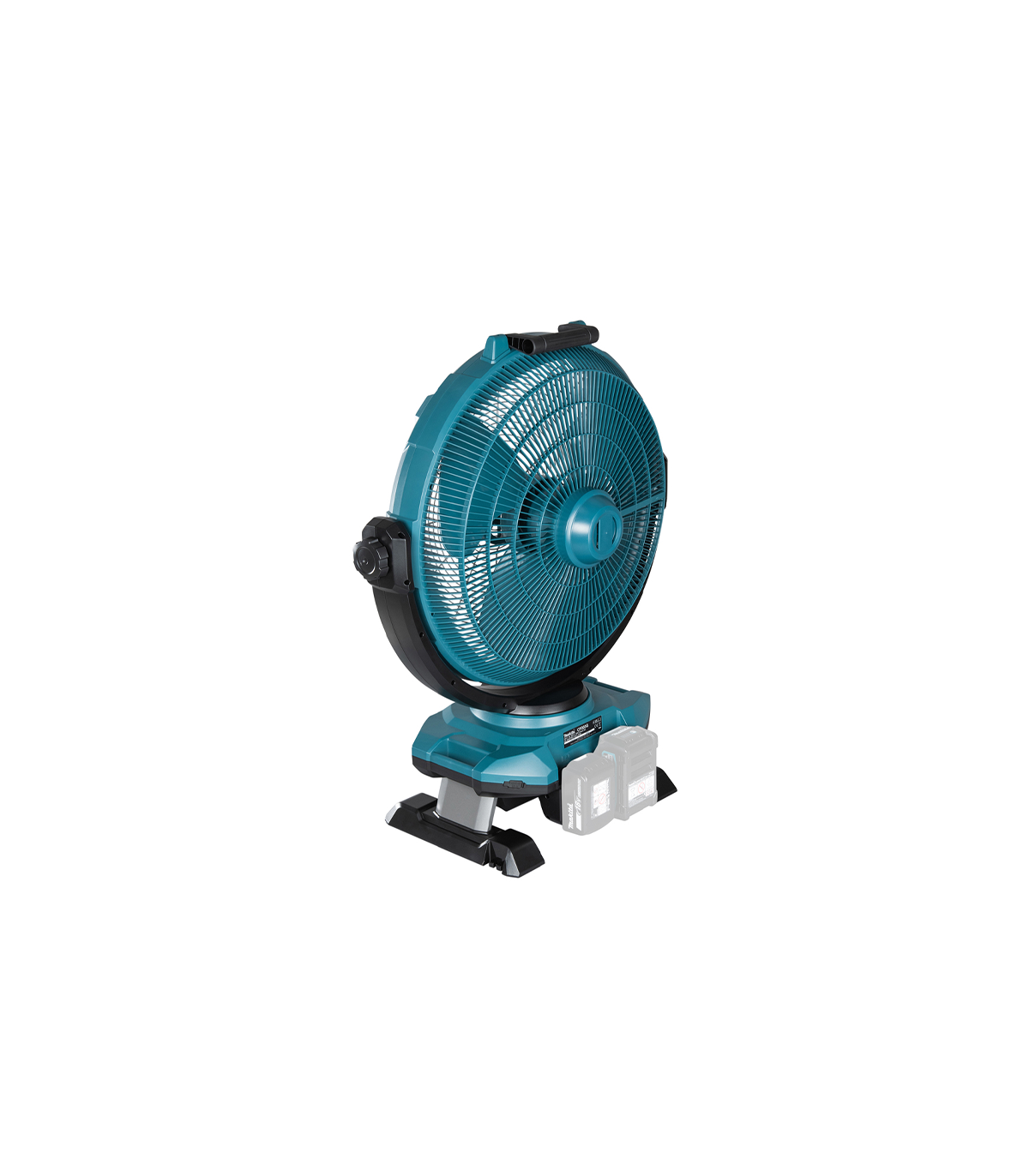 Ventilateur de chantier 18 / 40V LXT-XGT CF003GZ + 1 batterie BL1850B 18V 5 Ah + chargeur rapide DC18RC MAKITA