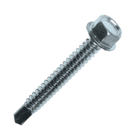 Vis autoperceuse acier zingué tête hexagonale 6,3x100 mm T10 SCELL-IT