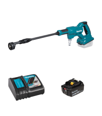 Nettoyeur à pression 18V 24 bar DHW180Z + 1 batterie BL1850B 18V 5 Ah + chargeur rapide DC18RC MAKITA