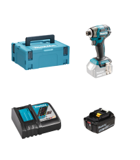 Visseuse à chocs 18V 180 Nm DTD173ZJ + 1 batterie 18V 5 Ah + chargeur DC18RC MAKITA