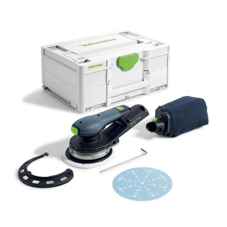 Ponceuse excentrique hybride Ø150 mm 18V ETSC 2 150-Basic FESTOOL