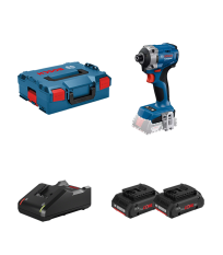 Visseuse à chocs GDR 18V-215 + 2 batteries Procore 18V 4 Ah + 1 chargeur GAL 18V-40 BOSCH