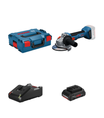 Meuleuse Ø125 mm GWS 18V-8 + 1 batterie ProCore 18V 4 Ah + Chargeur GAL 18V-40 BOSCH