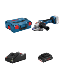Meuleuse Ø125 mm GWS 18V-11 S + 1 batterie ProCore 18V 4 Ah + Chargeur GAL 18V-40 BOSCH