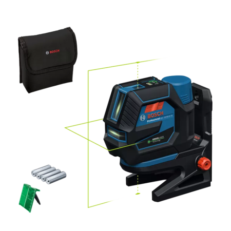 Laser points et lignes vert Pile GCL 12V-50-22 CG BOSCH