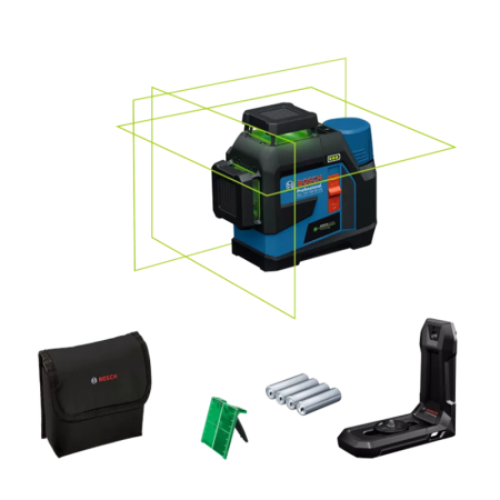 Laser lignes Pile vert GLL 12V-100-33 CG BOSCH
