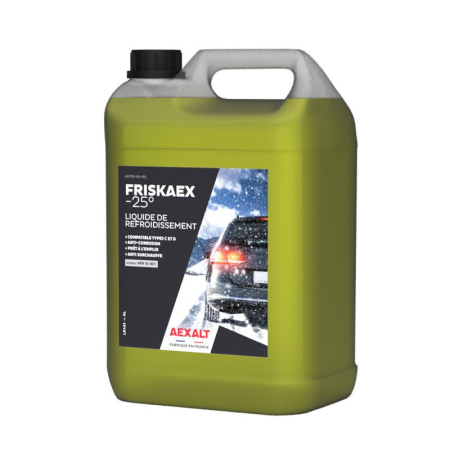 Liquide de refroidissement FRISKAEX -25°C 5L AEXALT