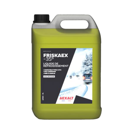 Liquide de refroidissement FRISKAEX -35°C 5L AEXALT