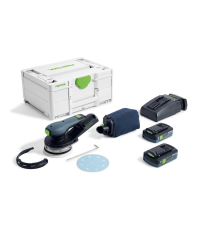 Ponceuse excentrique hybride Ø125 mm 18V ETSC 2 125 4,0 I-Plus FESTOOL