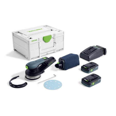 Ponceuse excentrique hybride Ø125 mm 18V ETSC 2 125 4,0 I-Plus FESTOOL