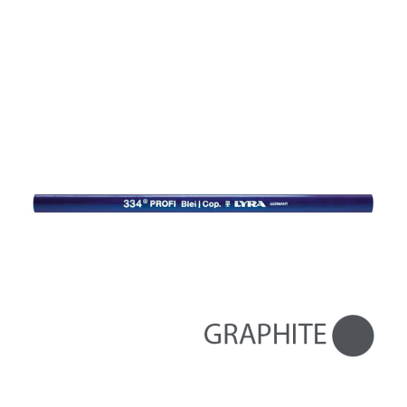 Crayon de charpentier 24cm 334 PROFI Bois humide LYRA