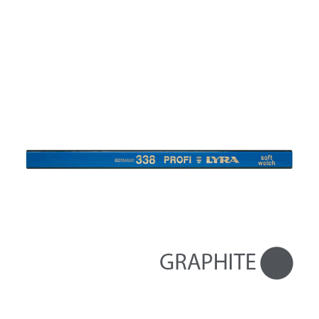 Crayon de charpentier universel 338 PROFI 2B LYRA