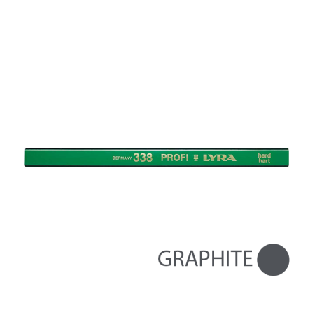 Crayon de maçon 18cm 338 PROFI 10H LYRA