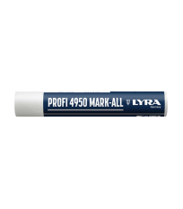 Lot de 12 Craies universelles pour pneu PROFI 4950 MARK-ALL Ø15 Blanche LYRA