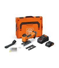 Scie sauteuse F-IRON JIG 26 AS + 2 batteries ProCore 18V 4 Ah AS + 1 chargeur GAL 1880 CV AS FEIN