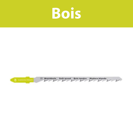 Lames de scie sauteuse Bois CV 75 T4 SW CC FEIN