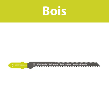 Lames de scie sauteuse Bois CV 75 T2.5/1.4 SW CC FEIN