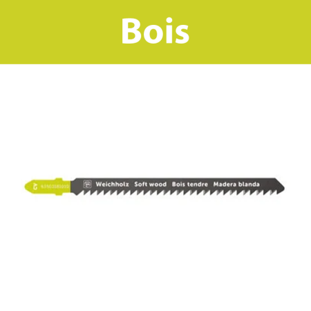 Lames de scie sauteuse Bois CV 90 T3 SW SC FEIN