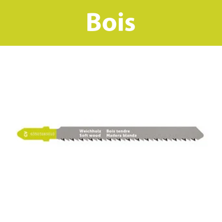 Lames de scie sauteuse Bois CV 75 T2.5 SW SC RV FEIN