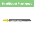 Lames de scie sauteuse Stratifiés et Plastique CV 75 T1.5 WP SC FEIN
