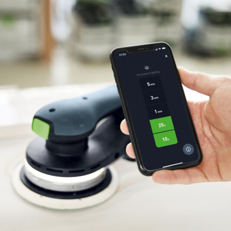 Ponceuse excentrique hybride Ø150 mm 18V ETSC 2 150-Basic FESTOOL