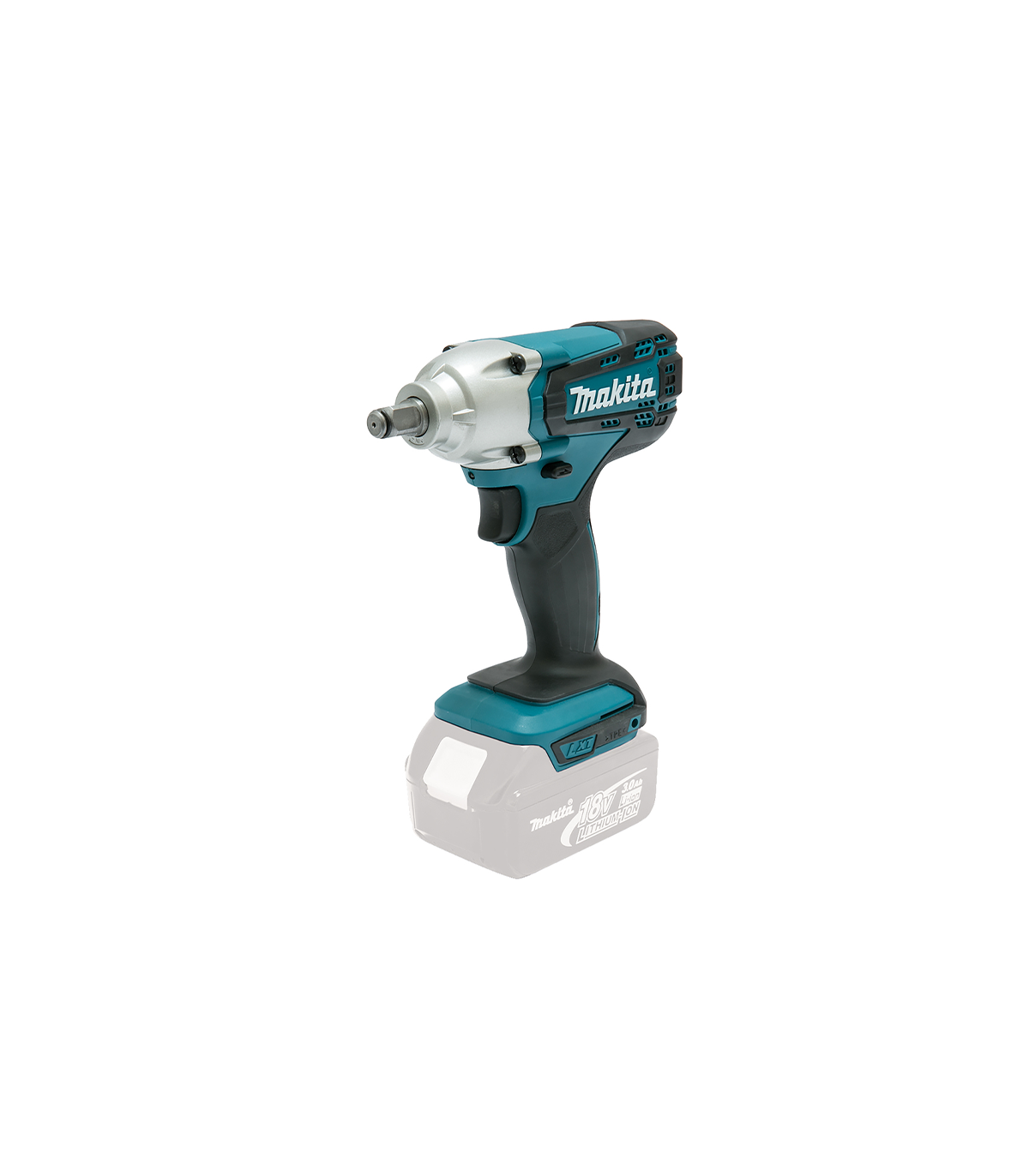Boulonneuse à chocs 1/2" 18V 190 Nm DTW190Z + 2 batteries BL1850B 18V 5 Ah + 1 chargeur rapide DC18RC MAKITA