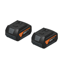 Pack de 2 Batteries Li-ion GBA 18V 5 Ah AS FEIN