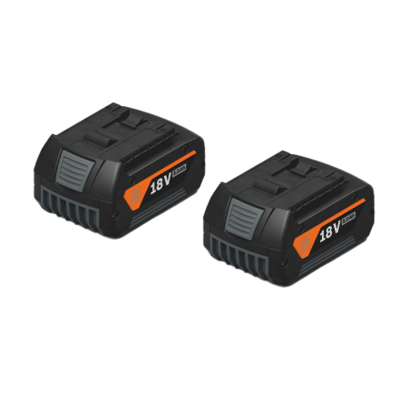 Pack de 2 Batteries Li-ion GBA 18V 5 Ah AS FEIN